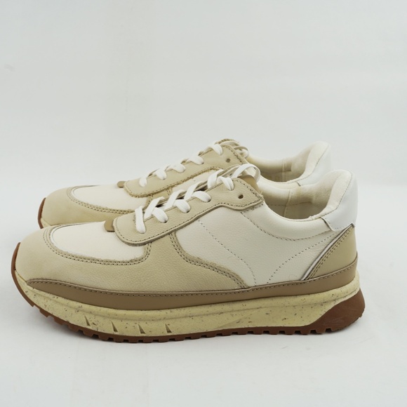 MADEWELL Size 8 Kickoff Trainer Sneakers in Antique Cream Multi $110 MB857 - Picture 7 of 9